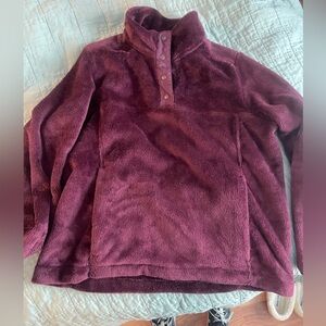 lands end pull over with buttons